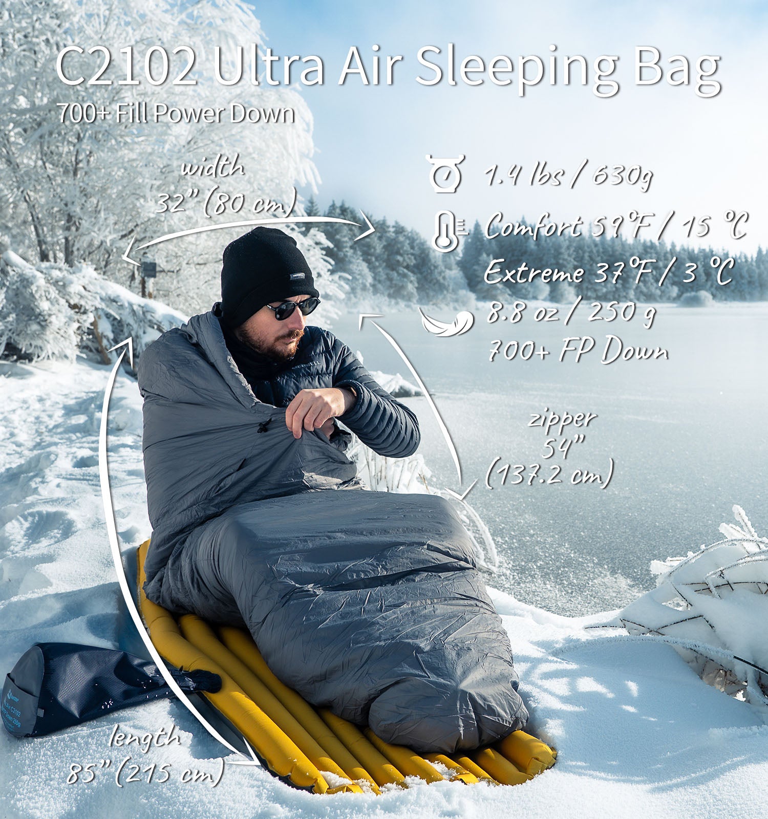 Best sleeping bag for cold weather best sale