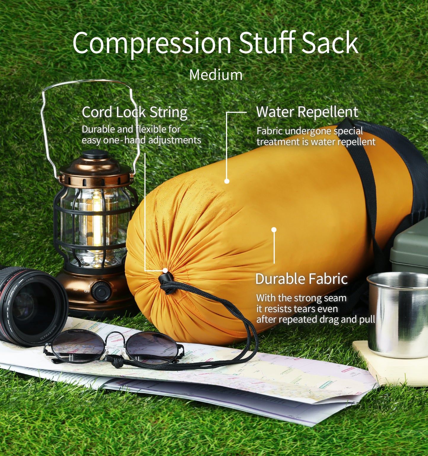 [E638] Compression Stuff Sack 6L/ 8.5L/ 10L/ 13L/ 16L