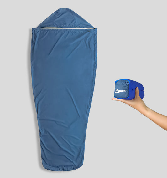 [E652] Sleeping Bag Cover Bivy Sack Waterproof Mummy Style