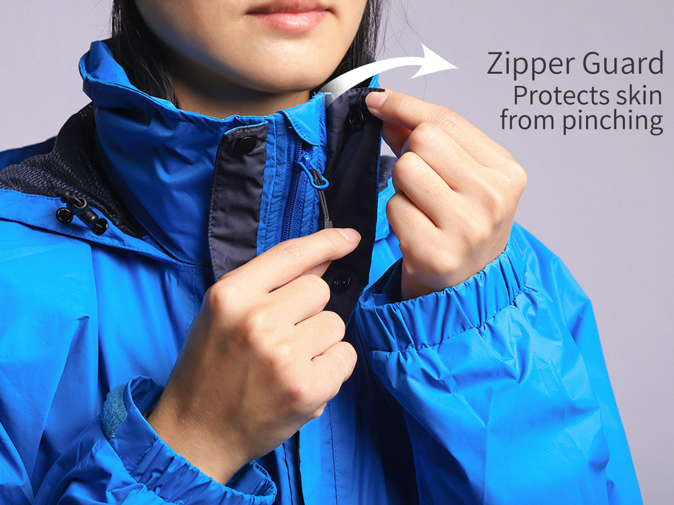 [EC003A] Unisex Waterproof Breathable Jacket (Japan/Asia sizing)